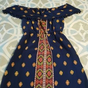 Off the Shoulder Maxi Dress